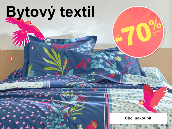 ...kvalitní ložní prádlo a textil z Blancheporte. Pozor! Nyní vše až o 70 % levnější.