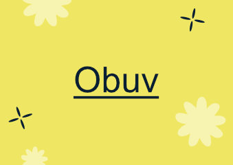 Obuv