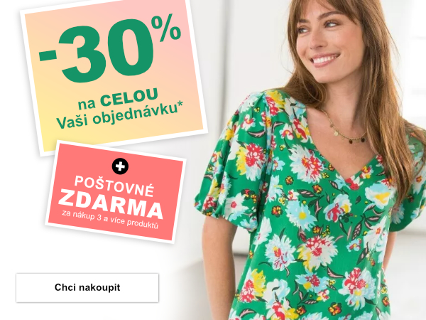 Objevte bestsellery tohoto měsíce a získejte slevu 30 % + poštovné zdarma.