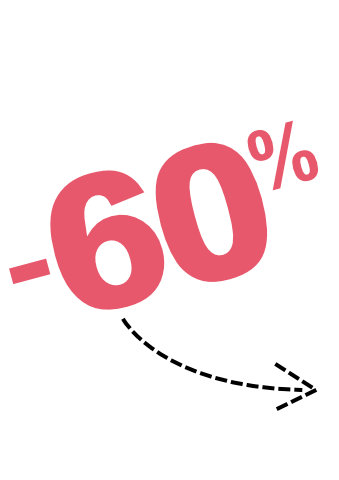 -60 %