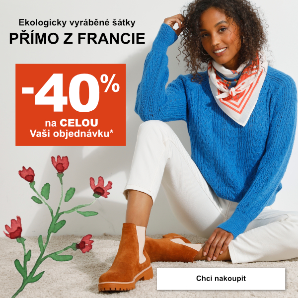 Objevte elegantní šátky z Francie jako krásný doplněk pro Vás.