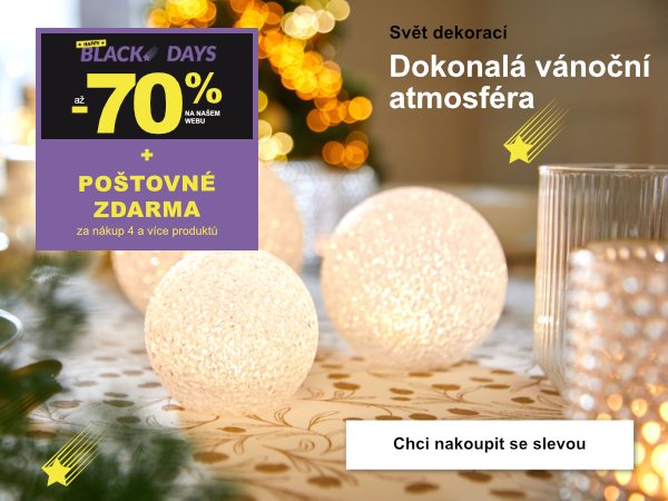 Pro dokonalou vánoční atmosféru u Vás doma