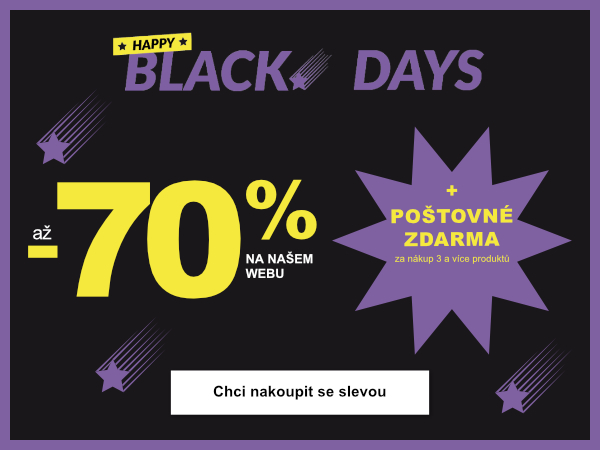 Využijte probíhající nákupní událost a ušetřete až 70 % + poštovné!