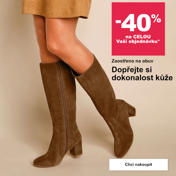 Kožená obuv - luxus, který vydží