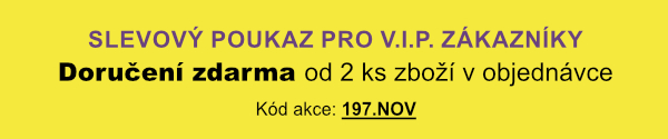 Speciální nabídka pouze pro Vás