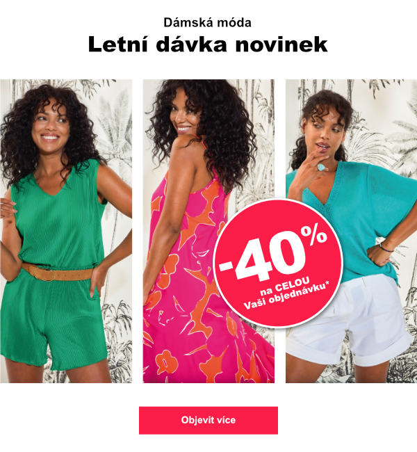 Hlásíme naskladnění novinek!