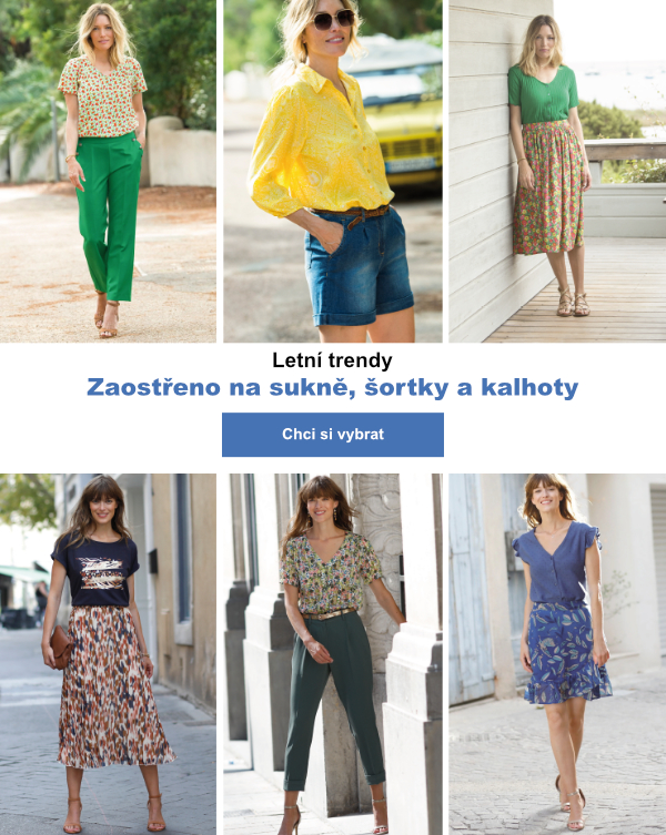 Spodní díly Vašeho dokonalého outfitu