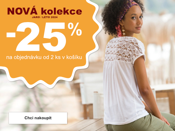 ...kvalitních triček není v šatníku nikdy dost! Nyní s 25% slevou.