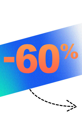 -60 %