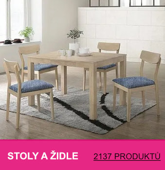 stoly a židle