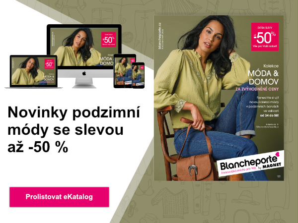 56 stran inspirace, sladěných modelů a hlavně lákavých slev!