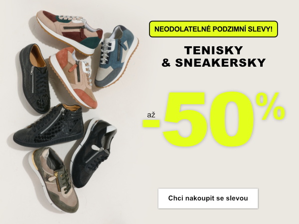 Tenisky pro Vaši lehkou nohu