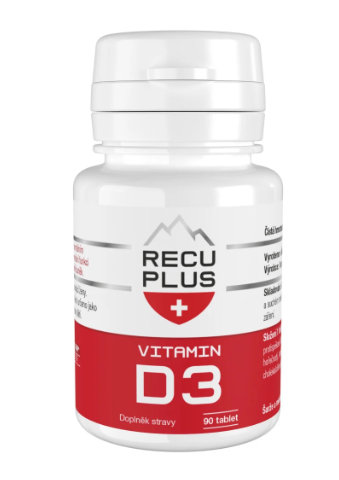 RECUPLUS vitamín D3 90 tablet