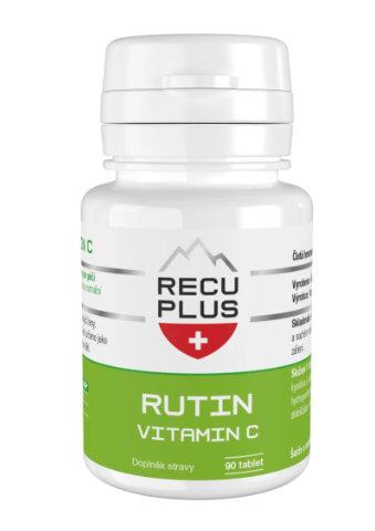 RECUPLUS rutin + vitamín C 90 tablet