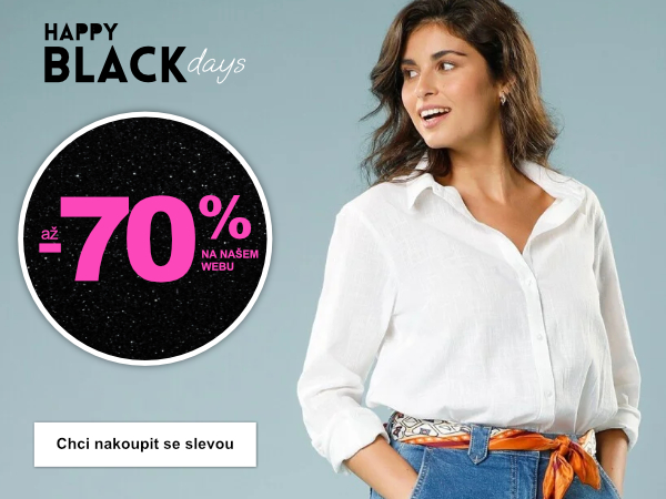 -70 % ► Slevová mánie v rámci Black Days platí i dnes