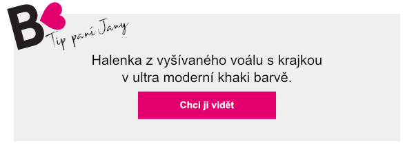 Tip paní Jany
