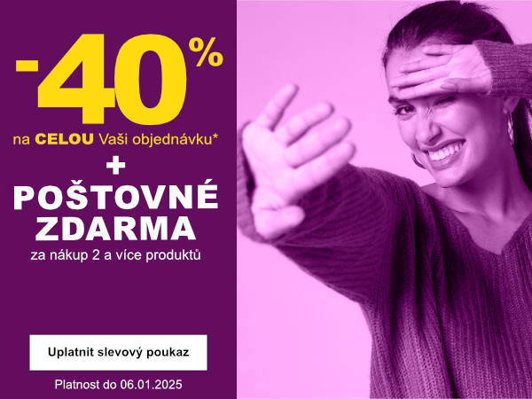 ...doprava zdarma od 2 ks v košíku. Překvapení na konec roku!