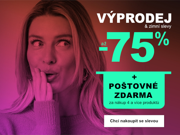 Užijte si naplno poslední týden fantastických slev i nulového poštovného