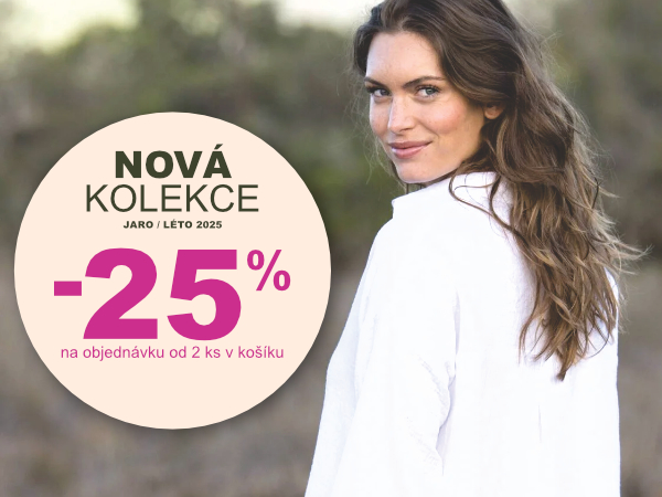 Sleva 25 % na objednávku od 2 ks