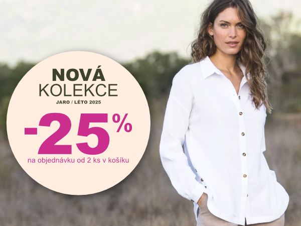 Sleva 25 % na objednávku od 2 ks