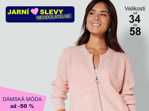 Dámská móda se slevami až -50 %