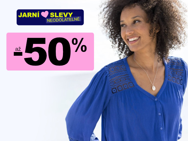 Neodolatelné jarní slevy až -50 %