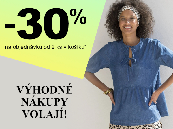 Sleva 30 % od 2 ks