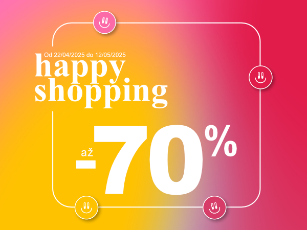 Happy Shopping až -70 %