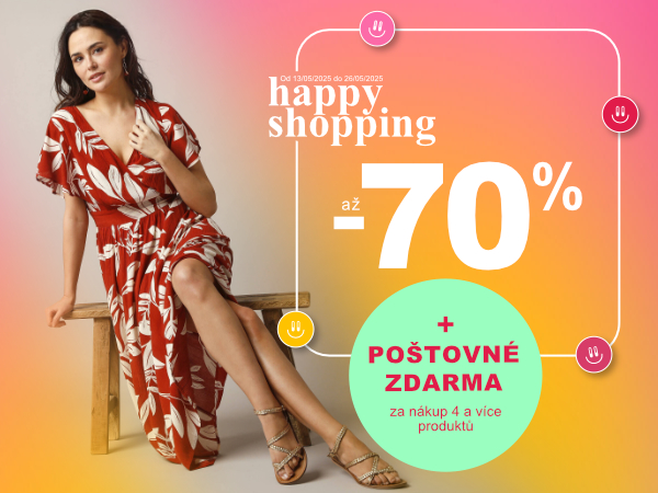 Happy Shopping šaty až -70 %
