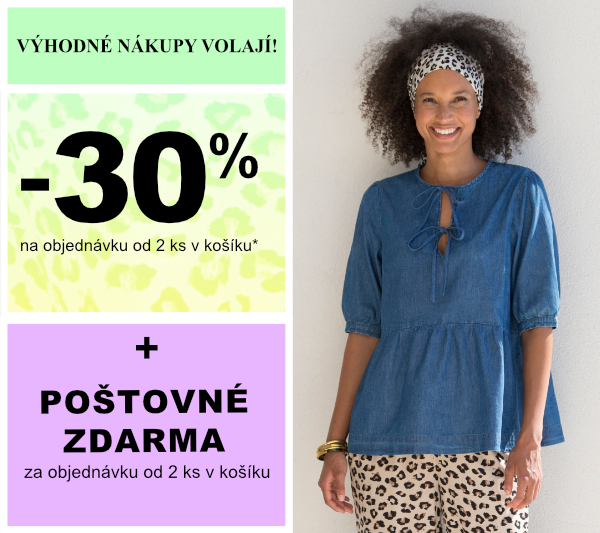 Sleva 30 % a doprava zdarma. Od 2 ks.