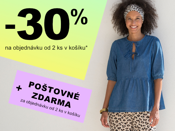 Sleva 30 % a doprava zdarma. Od 2 ks.