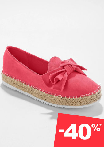 Mokasíny espadrilky s mašlí
