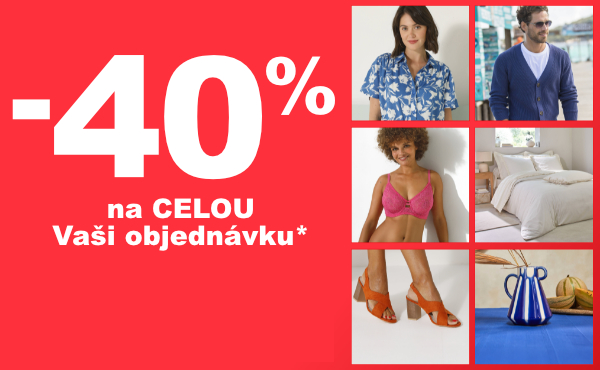 Sleva 40 % od 2 ks