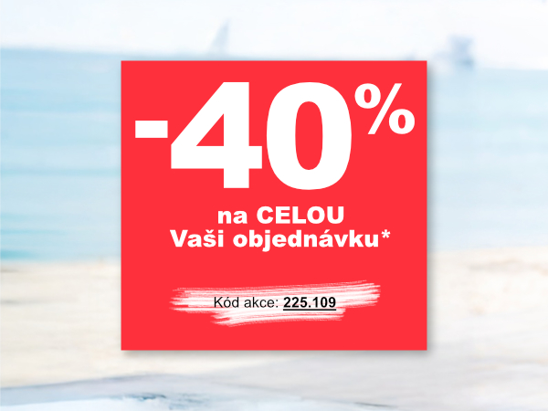 Sleva 40 % od 2 ks
