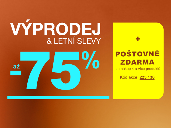 Výprodej až -75 %