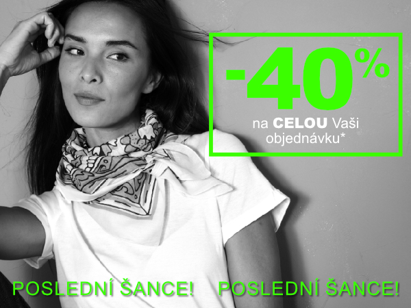 Sleva -40 % od 2 ks