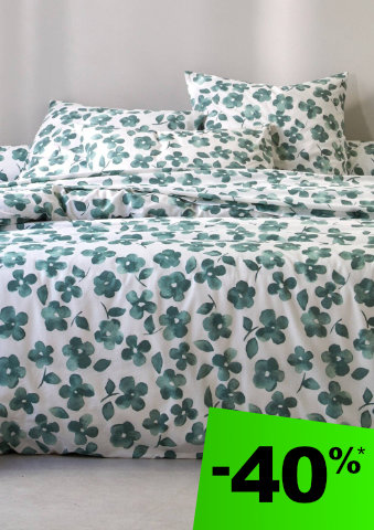 Povlečení Petunia s potiskem, bavlna