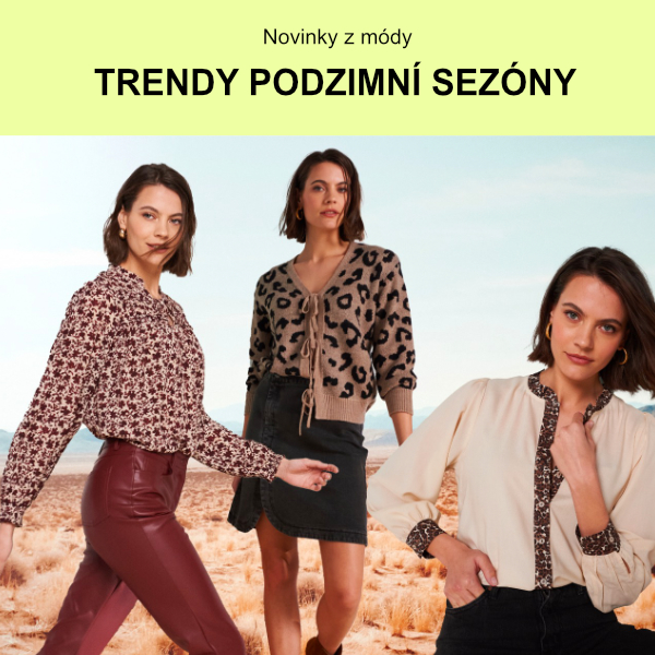 Aktuální trendy? U nás jako na dlani!