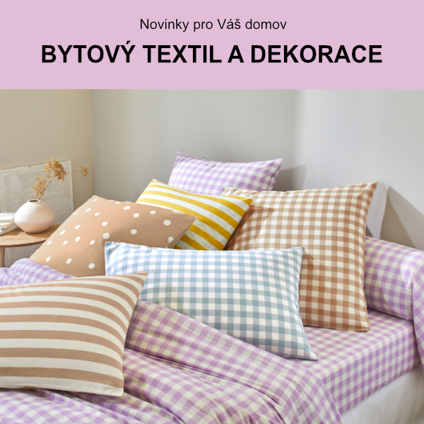 Novinky v bytovém textilu
