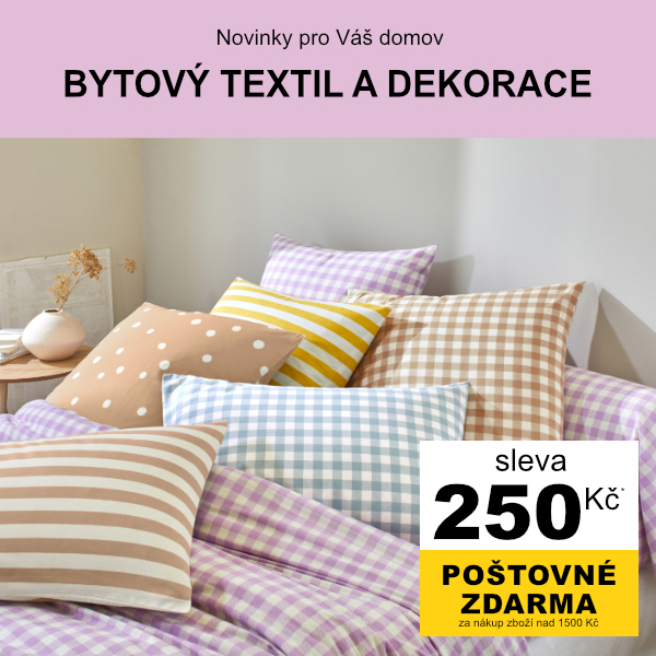 Novinky v bytovém textilu