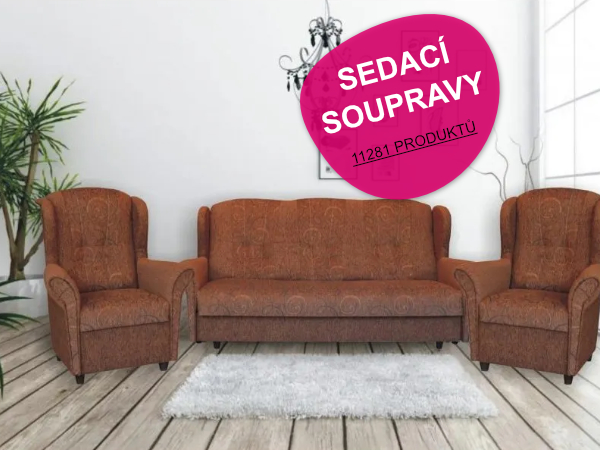 sedací soupravy