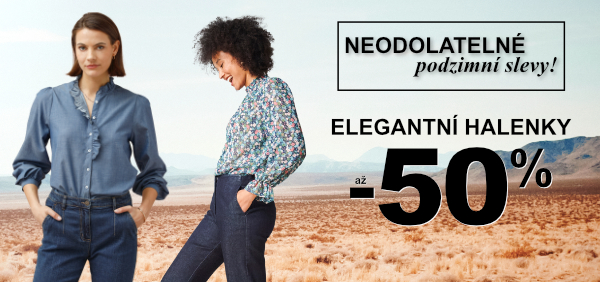 Odhalte trendy v podzimních halenkách