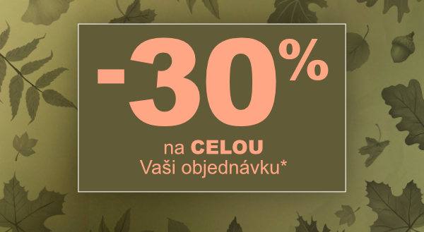 Sleva -30 % od 2 ks