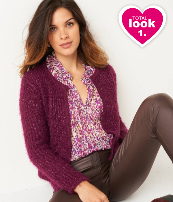 Podzimu sluší švestková barva