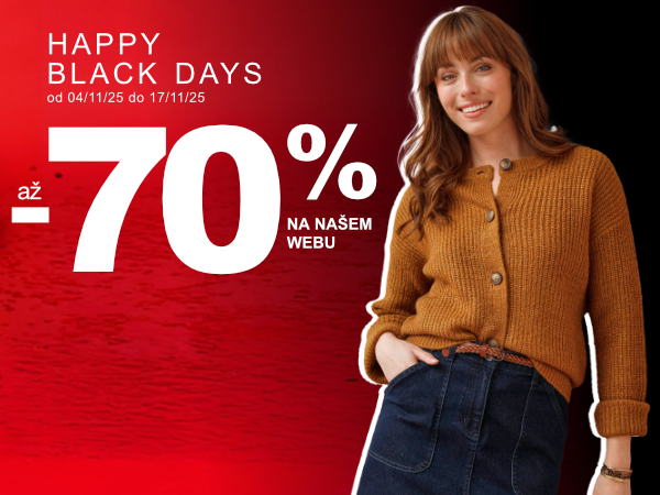 Black Days až -70 %