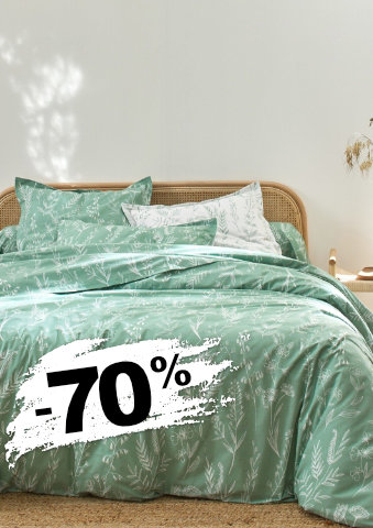 Povlečení Alessia s potiskem květin, bavlna