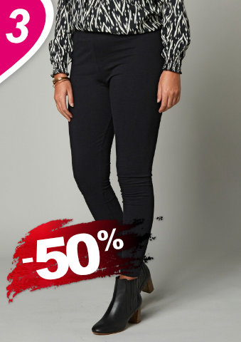 Sada 2 legín s pružným pasem