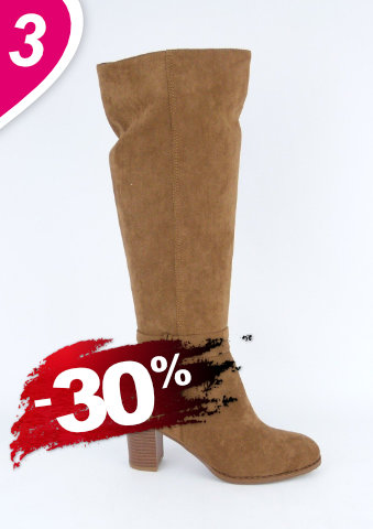 Kozačky se střapcem, na podpatku