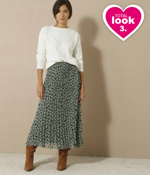 Stylový outfit s leopardím prvkem