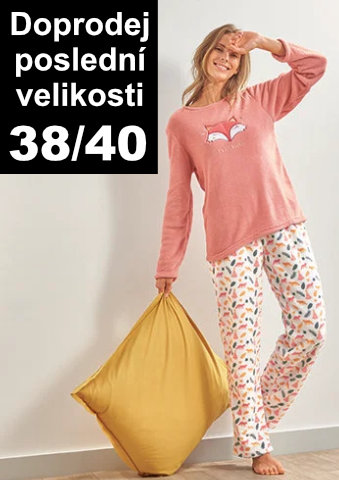 Pyžamo s motivem lišek